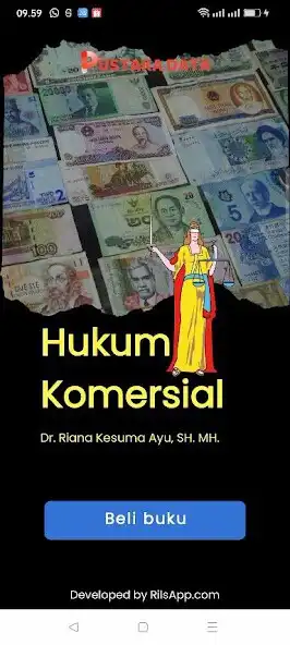 Play Hukum Komersial - Pustaka Data  and enjoy Hukum Komersial - Pustaka Data with UptoPlay