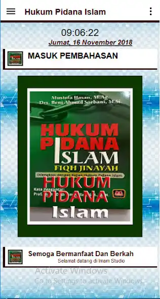 Play Hukum Pidana Islam as an online game Hukum Pidana Islam with UptoPlay