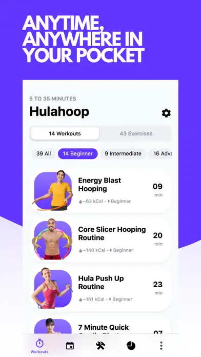 Play Hula Hoop Training App as an online game Hula Hoop Training App with UptoPlay