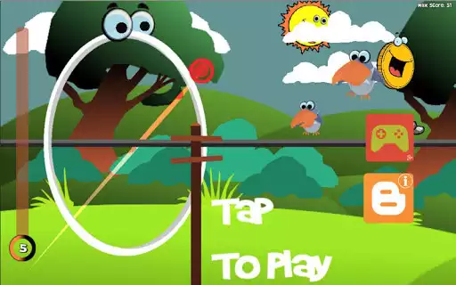 Play Hula Hoop VS Birds  and enjoy Hula Hoop VS Birds with UptoPlay