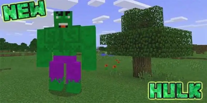 Play Hulk Mod for MCPE