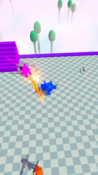 Play Human Ball Gun as an online game Human Ball Gun with UptoPlay