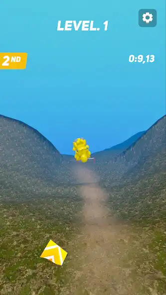 Play Human Ball Run as an online game Human Ball Run with UptoPlay