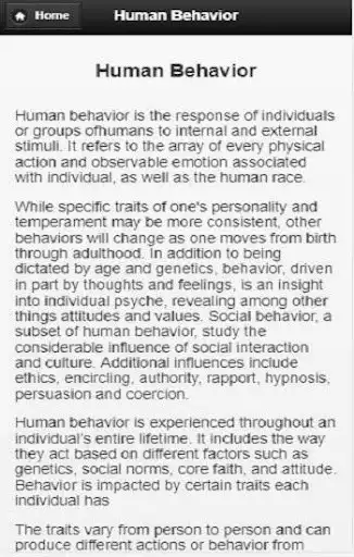 Play Human Behavior  and enjoy Human Behavior with UptoPlay