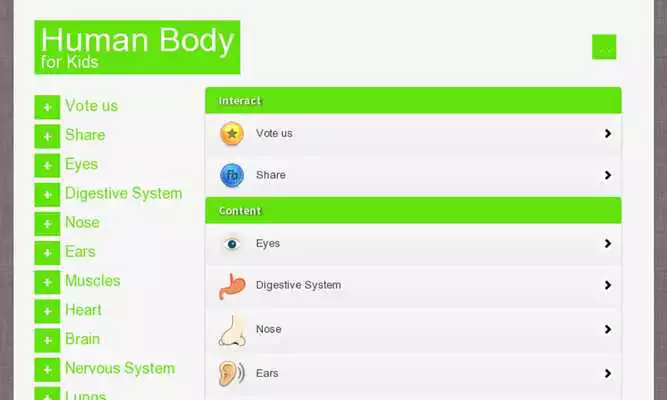 Play Human Body for Kids