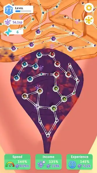 Play Human Cells: Connect Game as an online game Human Cells: Connect Game with UptoPlay