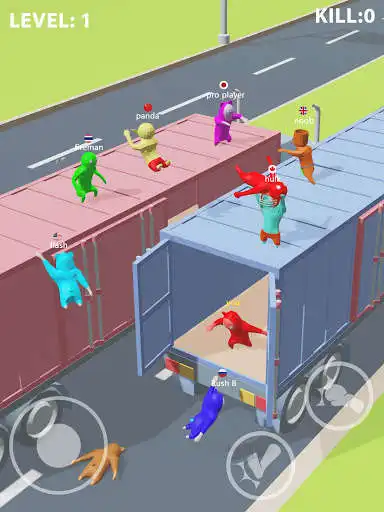 Play Human Crowd.io 3D as an online game Human Crowd.io 3D with UptoPlay