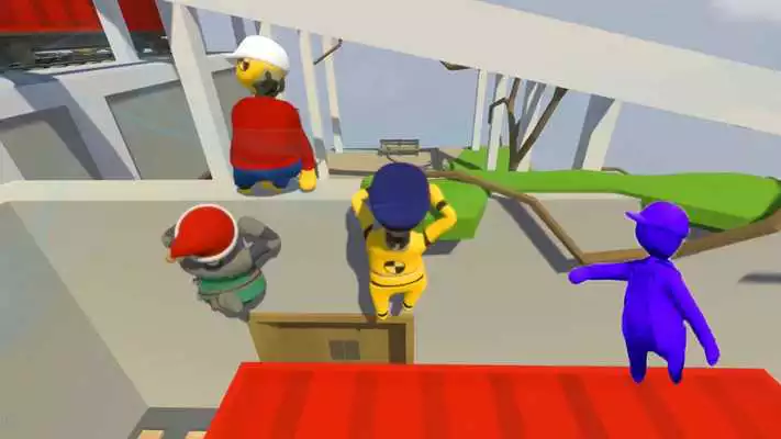 Play Human online flat game fall