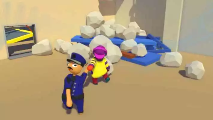 Play Human online flat game fall