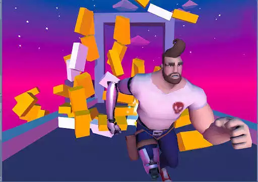 Play Human Wall Breaker: Break Bricks in a Rush Run 3D  and enjoy Human Wall Breaker: Break Bricks in a Rush Run 3D with UptoPlay