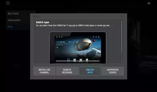Play HUMAX Live TV for Tablet as an online game HUMAX Live TV for Tablet with UptoPlay