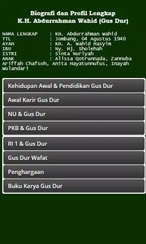 Play Humor, Nasehat  Syiir Gus Dur