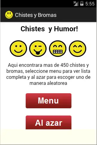 Play APK Humor y Chistes  and enjoy Humor y Chistes with UptoPlay com.CHS.android.gms.samples.ads