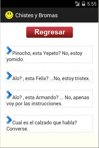 Play APK Humor y Chistes  and enjoy Humor y Chistes with UptoPlay com.CHS.android.gms.samples.ads