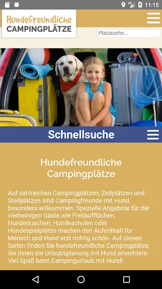 Play Hundefreundliche Campingplätze  and enjoy Hundefreundliche Campingplätze with UptoPlay