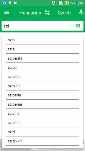 Play Hungarian Czech Dictionary as an online game Hungarian Czech Dictionary with UptoPlay