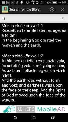 Play Hungarian English Bible