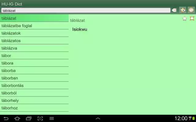 Play Hungarian Igbo dictionary