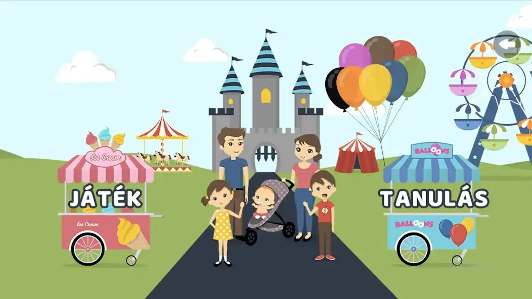 Play Hungarian language learning game for kids NiniNana  and enjoy Hungarian language learning game for kids NiniNana with UptoPlay