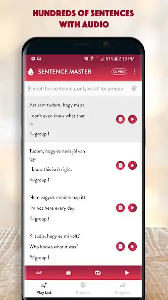 Play Hungarian Sentence Master as an online game Hungarian Sentence Master with UptoPlay