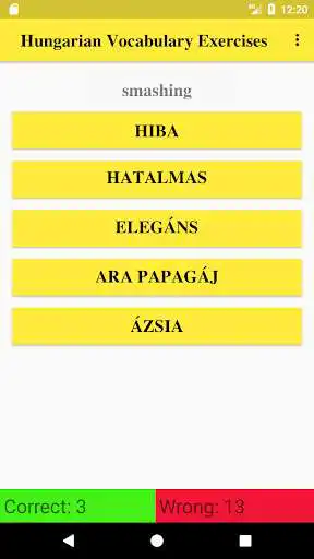 Play Hungarian Vocabulary Exercise as an online game online Hungarian Vocabulary Exercise with UptoPlay com.chitchatworldwide.exercises.hungarianvocabularyexercises Play Hungarian Vocabulary Exercise as an online game Hungarian Vocabulary Exercise with UptoPlay