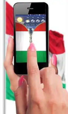 Play Hungary Zipper ScreenLock