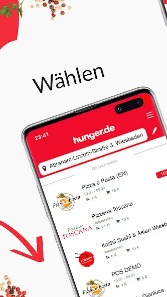 Play hunger.de - Bestell  Liefer-A as an online game hunger.de - Bestell  Liefer-A with UptoPlay