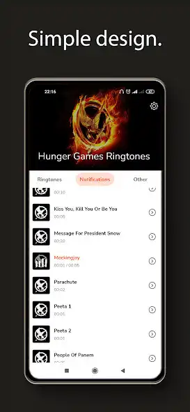 Play Hunger Games Ringtones  and enjoy Hunger Games Ringtones with UptoPlay