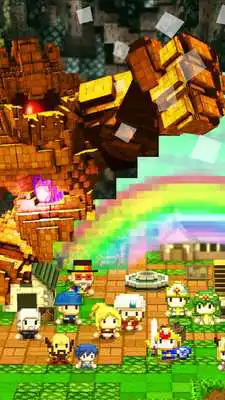 Play Hunger Quest -Puzzle RPG-