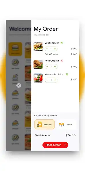 Play Hungerz Kiosk Flutter Template  and enjoy Hungerz Kiosk Flutter Template with UptoPlay