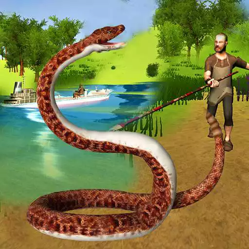 Run free android online Hungry Anaconda Snake Sim 3D APK