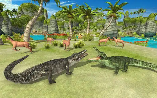 Play Hungry Crocodile 2 Shark Games as an online game Hungry Crocodile 2 Shark Games with UptoPlay