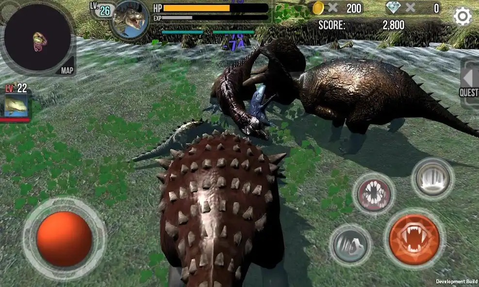 Play Hungry Dino : 3D Jurassic Adventure  and enjoy Hungry Dino : 3D Jurassic Adventure with UptoPlay