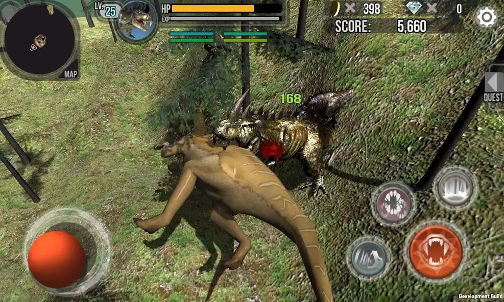 Play Hungry Dino : 3D Jurassic Adventure as an online game Hungry Dino : 3D Jurassic Adventure with UptoPlay