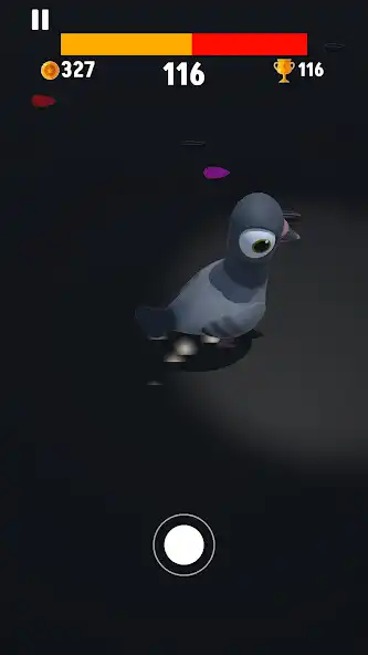 Play Hungry Pigeon as an online game Hungry Pigeon with UptoPlay