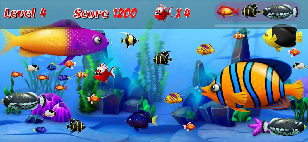 Play Hungry Piranha Fish  and enjoy Hungry Piranha Fish with UptoPlay