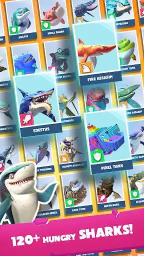 Play Hungry Shark Heroes as an online game Hungry Shark Heroes with UptoPlay