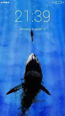 Play Hungry Shark Lock Screen