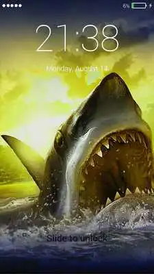 Play Hungry Shark Lock Screen
