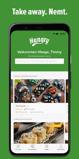 Play Hungry - Take away. Nemt. as an online game Hungry - Take away. Nemt. with UptoPlay
