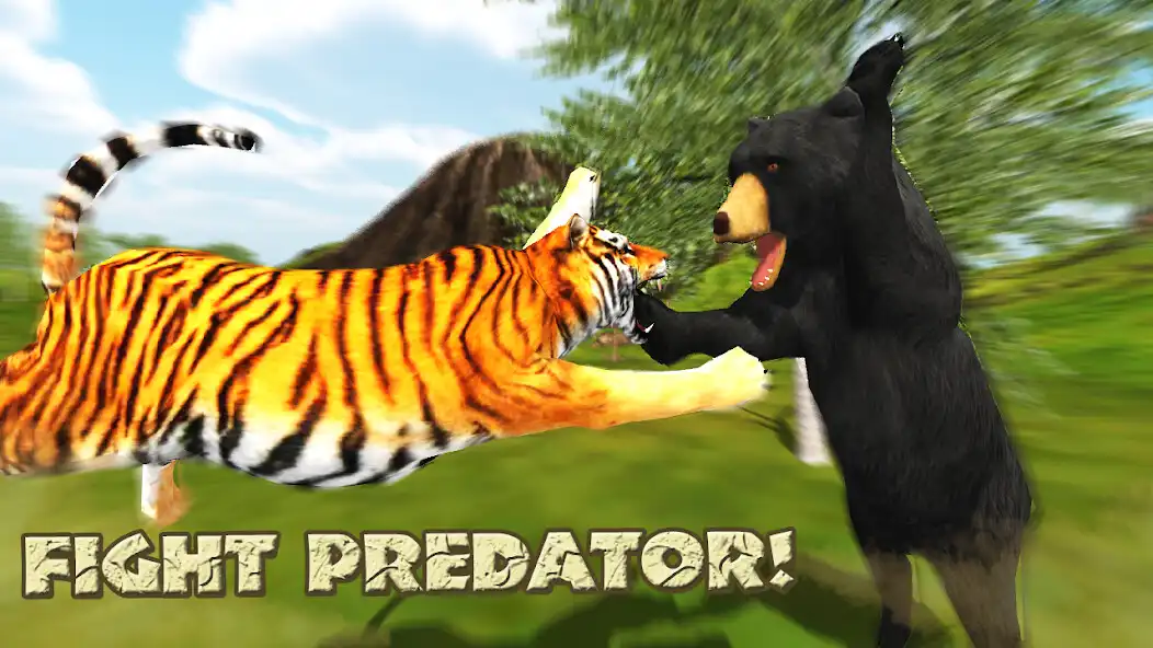 Play Hungry Tiger Jungle Wild Hunt as an online game Hungry Tiger Jungle Wild Hunt with UptoPlay