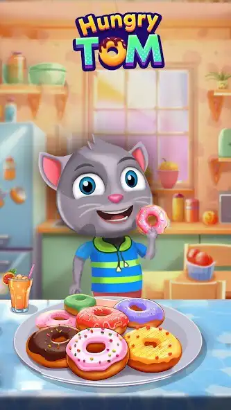 Play Hungry Tom (Pull the pin) as an online game Hungry Tom (Pull the pin) with UptoPlay