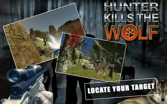 Play Hunter kills the wolf