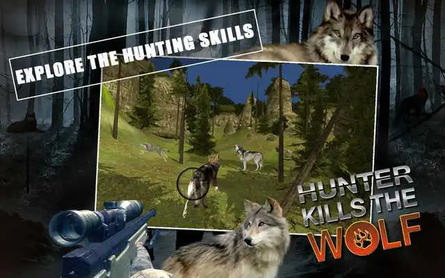 Play Hunter kills the wolf
