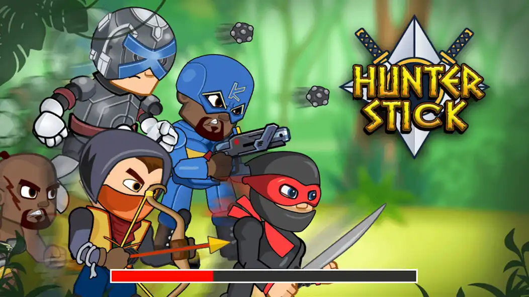 Play Hunter Stick IO  and enjoy Hunter Stick IO with UptoPlay