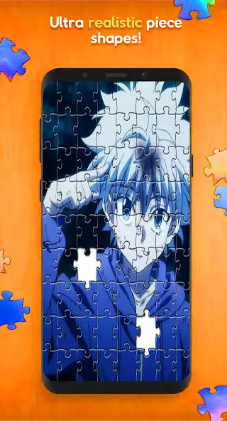 Play Hunter x Hunter Anime Puzzle as an online game Hunter x Hunter Anime Puzzle with UptoPlay