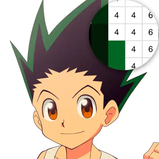 Play Hunter x Hunter Color By Number Anime Coloring APK