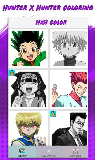 Play Hunter x Hunter Color By Number Anime Coloring  and enjoy Hunter x Hunter Color By Number Anime Coloring with UptoPlay