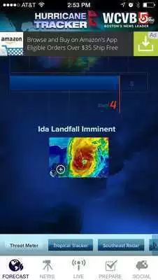 Play Hurricane Tracker WCVB Boston