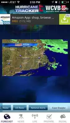 Play Hurricane Tracker WCVB Boston